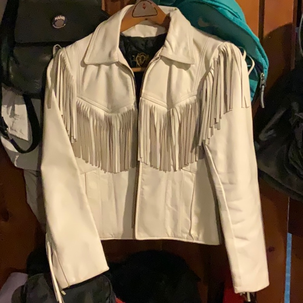 Leather jacket
